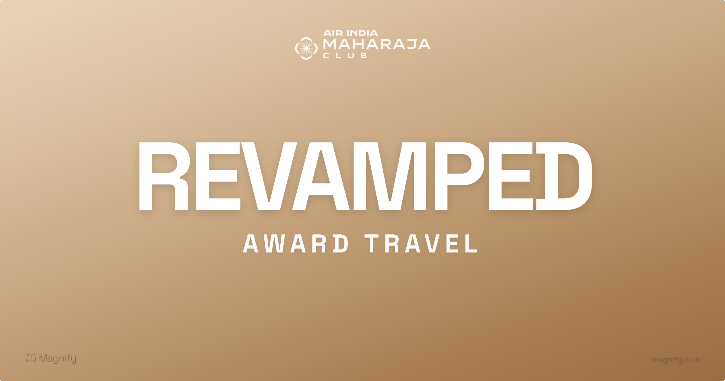 Air India Maharaja Club Award Travel Revamped