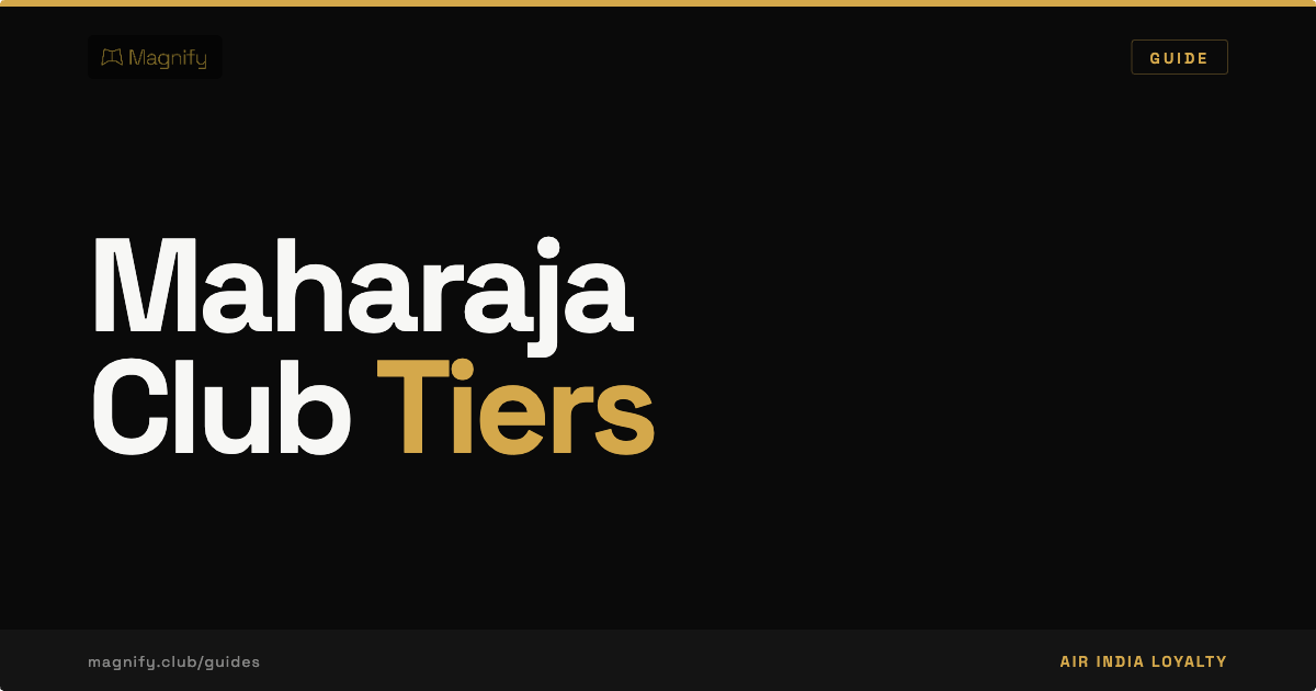 Maharaja Club Tiers: Silver, Gold, Platinum. What You Actually Get.